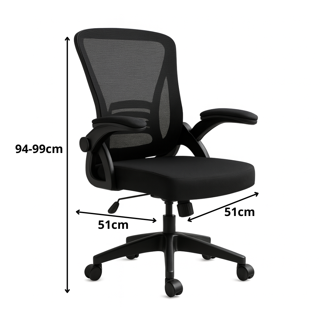 Chaise ergonomique taille