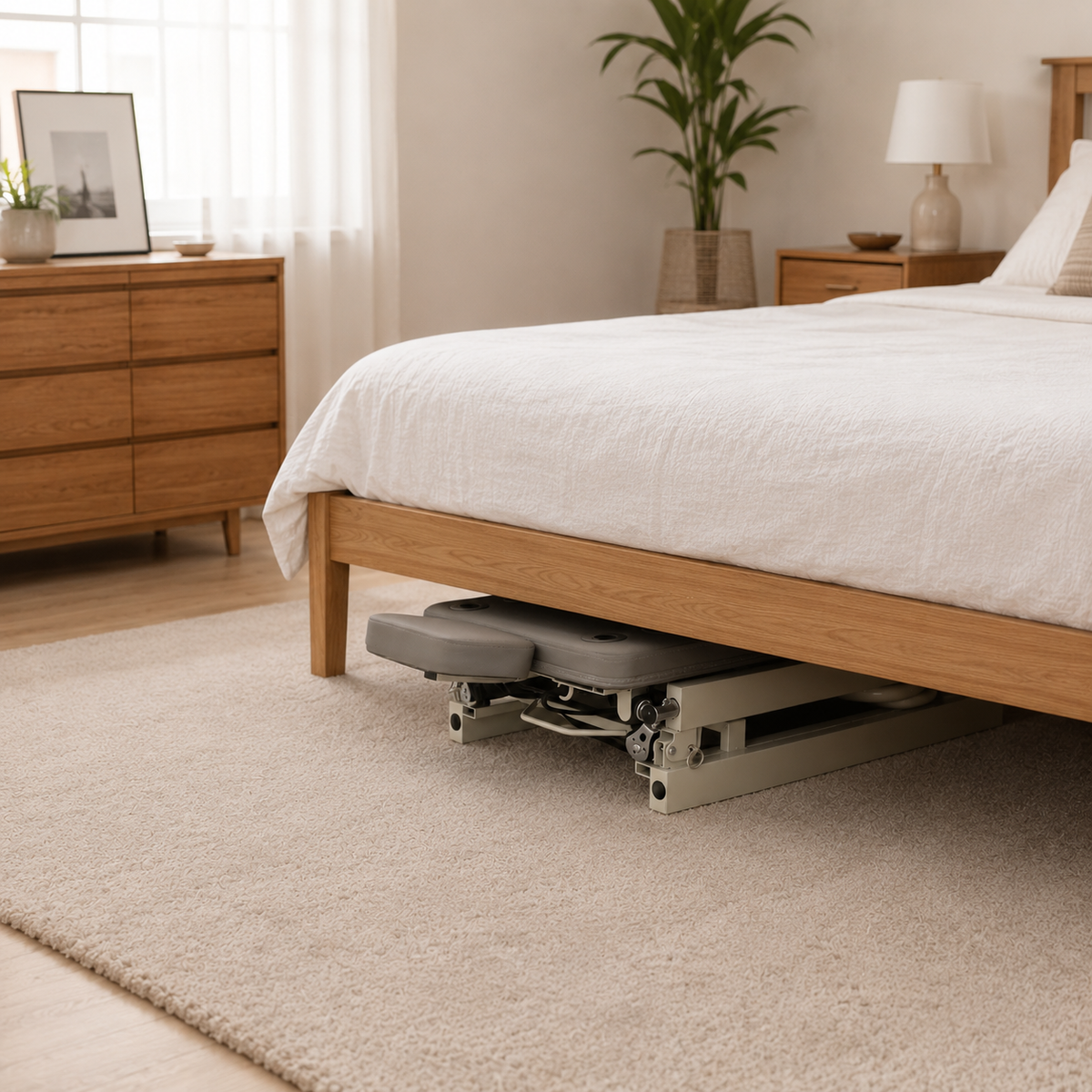Pilates reformer pliable