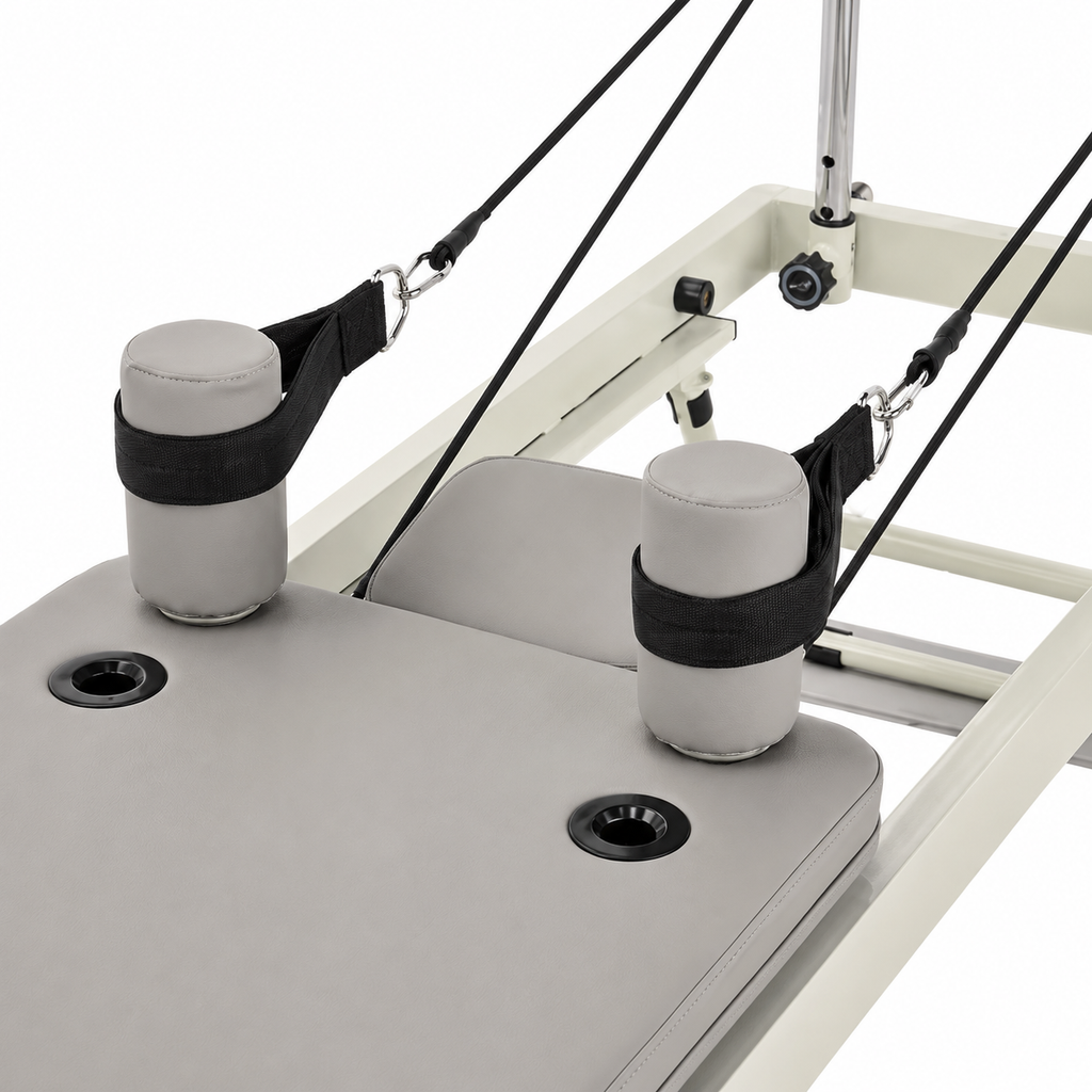 Pilates reformer pliable