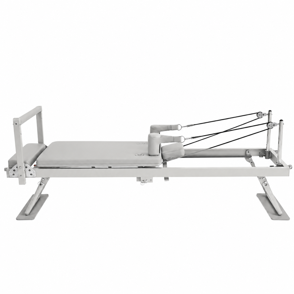 Pilates reformer pliable